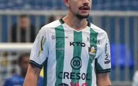 ATLETA DO MARRECO FUTSAL TEM MORTE CEREBRAL