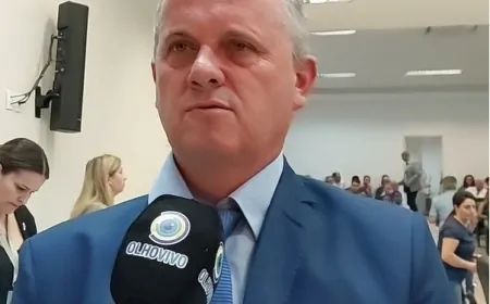 VEREADOR JOELCIR BERNARDI ASSUME SEU TERCEIRO MANDATO DE VEREADOR EM PATO BRANCO