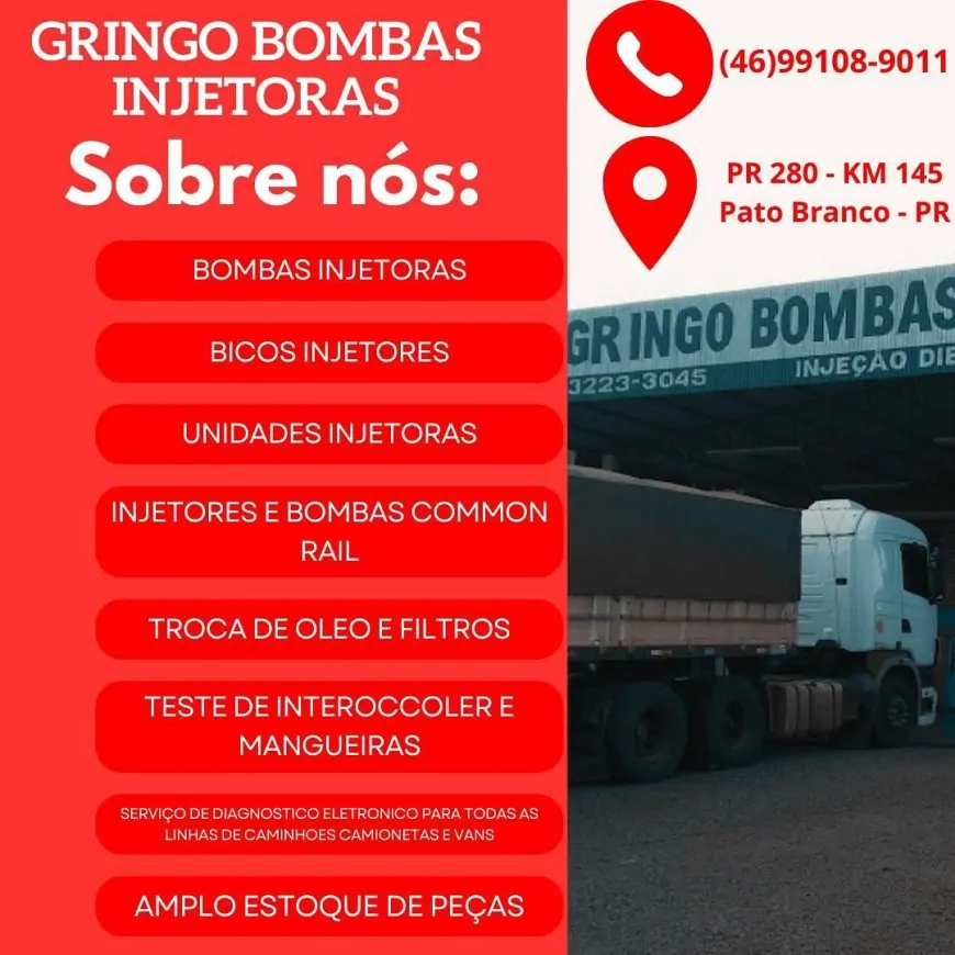 Gringo Bombas Injetoras