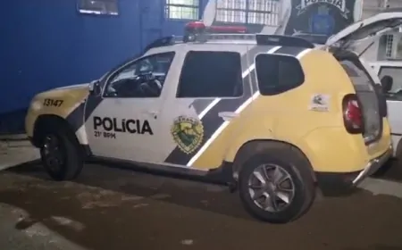 Homem é preso após ameaçar e agredir a esposa com coronhada