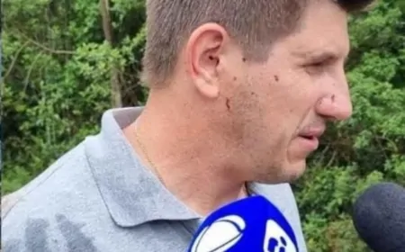 MOTORISTA VIRA HERÓI AO SALVAR CRIANÇAS DE VAN EM CHAMAS NA BR-376