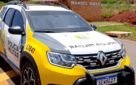 LADRÃO É BALEADO POR MORADOR EM MANOEL RIBAS, FICA PARALISADO E É TRANSFERIDO EM ESTADO GRAVE PARA ARAPONGAS